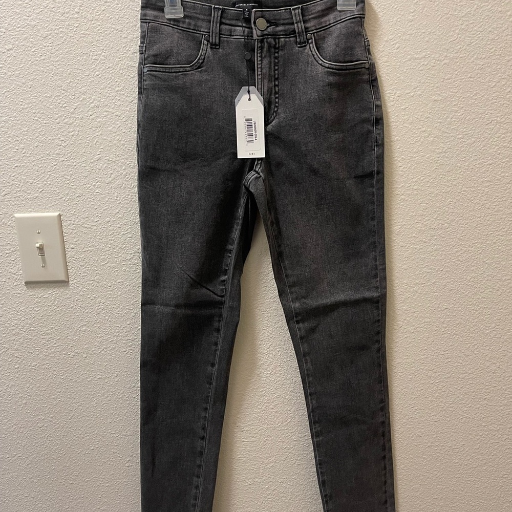 Universal Standard Dark Gray Skinny Jeans